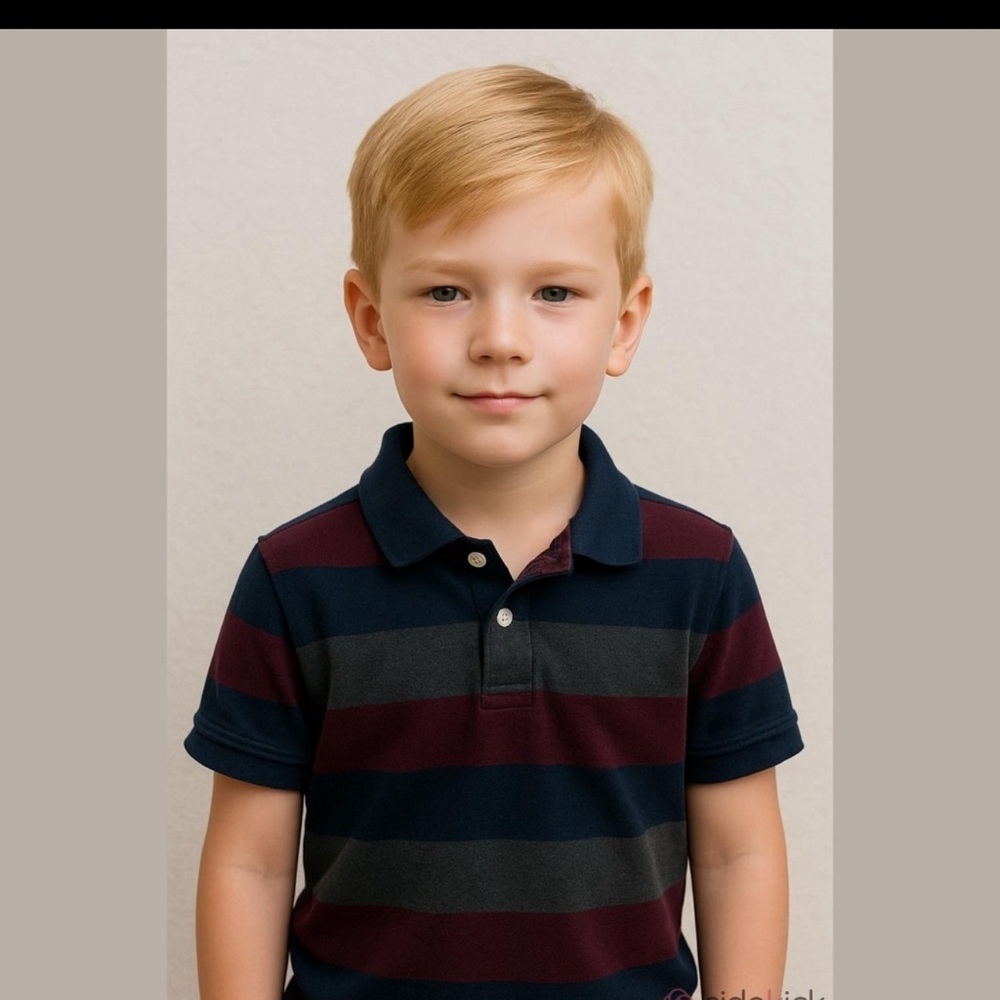 Urban Pipeline Boys Medium Purple Gray Polo